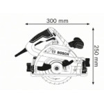 Ръчен циркуляр BOSCH GKS 55+ GCE, 1350 W, 0601682100