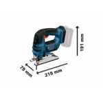  Акумулаторен прободен трион BOSCH Solo GST 18V-Li B, 06015A6100