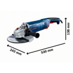 Ъглошлайф BOSCH GWS 24-230 JZ, 06018C3300