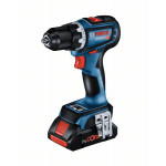 Винтоверт BOSCH GSR 18V-90 C + 2x4,0 Ah L-Boxx, 06019K6003