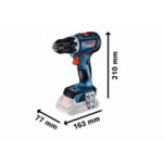 Винтоверт BOSCH GSR 18V-90 C + 2x4,0 Ah L-Boxx, 06019K6003