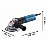 Ъглошлайф BOSCH GWS 14-125, 06017D0000