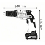 Винтоверт за сухо строителство BOSCH GTB 12V-11 Solo, 06019E4002
