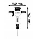Къртач BOSCH GSH 27 VC, 061130A000