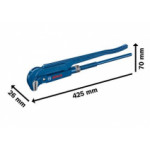 Тръбен ключ BOSCH PRO 90° 420mm, 1600A02W3V