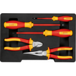СМЕСЕН КОМПЛЕКТ РЪЧНИ ИНСТРУМЕНТИ VDE, 5 ЧАСТИ Bosch PROFESSIONAL, 1600A02NG2