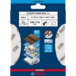 Шкурка за ръчно шлифоване BOSCH EXPERT W480 - 6бр, 2608902431