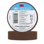 Изолирбанд Temflex 165 3M™ кафяв 19 mm x 20 m
