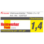 Професионална алуминева стълба Krause TRIBILO 3x14