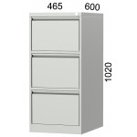 Офис шкаф с 3 чекмеджета KOCEL - 6173