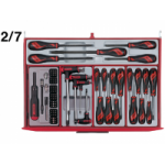 Количка с инструменти  7 чекмеджета 491 части Teng Tools TCMM491N