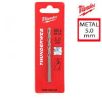 Свредло за метал HSS-G Milwaukee, 5.0/86 mm
