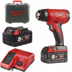 Акумулаторен пистолет за горещ въздух Milwaukee, M18BHG-502C