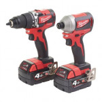 Комплект машини Milwaukee M18CBLPP2A-402C
