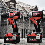 Комплект машини Milwaukee M18CBLPP2A-402C