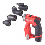 Акумулаторен винтоверт Milwaukee, M12FDDXKIT-202X