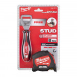 Ролетка Milwaukee STUD 5м/24 мм + ОТВАРАЧКА, 4932478794