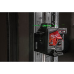 Акумулаторен линеен лазерен нивелир Milwaukee, M123PL-401C