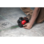 Акумулаторен линеен лазерен нивелир Milwaukee, M123PL-401C