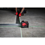 Акумулаторен линеен лазерен нивелир Milwaukee, M123PL-401C