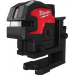 Линеен лазерен нивелир в 4 равнини, зелен Milwaukee M12CLL4P-0C, 4933479202
