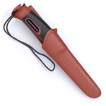 Нож MORAKNIV Companion Spark червеен със запалка в дръжката