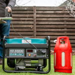 Генератор Konner & Sohnen KS 3000 G (хибрид; LPG + бензин)