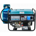 Газов генератор KS 7000E G монофазен