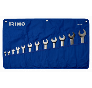 Комплект 12 броя гаечни ключове 6-32 mm в калъф Irimo 10-12-W