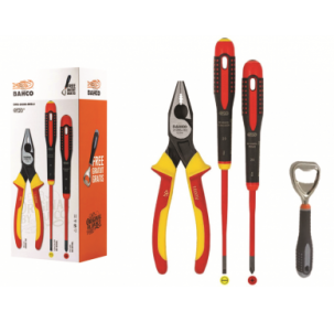 Комплект 2 броя отвертки  и клещи универсални 180 mm 1000 V BAHCO ORIG-2628S-BESL2