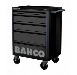 Мобилно работно място с 5 чекмеджета BAHCO 1472K5BLACK