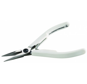 Клещи с дълги полуобли гладки челюсти 132 mm, ESD Lindstrom 7890