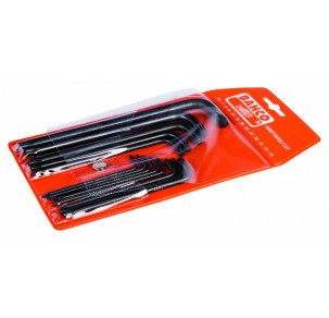 Комплект 13 броя Г-образни ключове от 6 до 50 mm TORX BAHCO 1995TORX/13T