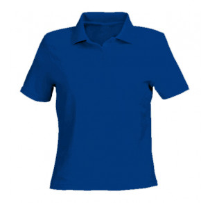Тениска с якa тип La Coste 100%П, тъмно синя S-2XL