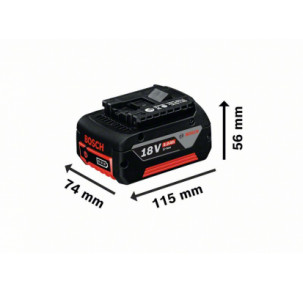 Батерия BOSCH 1x GBA 18V 5,0Ah, 1600A002U5