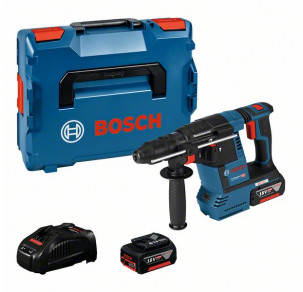 Акумулаторен перфоратор BOSCH SDS plus GBH 18V-26, 6.0Ah, 0611909003