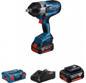 Гайковерт ударен BOSCH GDS 18V-1000, 2х5.0Ah, 06019J8304