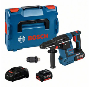 Акумулаторен перфоратор BOSCH GBH 18V-26 F 2x6Ah, 0611910003