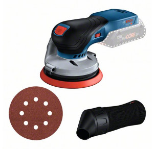 Ексцентършлайф BOSCH GEX 18V-125, Solo, 0601372201
