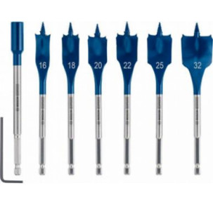 Комплект 6 свредла за дърво BOSCH Expert Self Cut Speed, 2608900334
