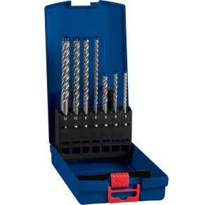 EXPERT Свредлa BOSCH SDS plus 7X 5/6/8x115 mm; 6/8/10/12x165mm, 2608900195