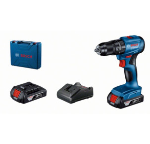 Акумулаторен винтоверт BOSCH GSB 185-LI 2x2Ah, 06019K3100