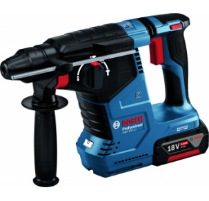 Акумулаторен перфоратор BOSCH GBH 187-Li 2x5Ah, куфар, 0611923021