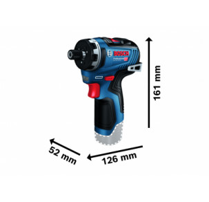 Винтоверт акумулаторен BOSCH, GSR 12V-35 HX Solo, 06019J9103