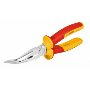 Клещи BOSCH с дълъг извит под 40° нос  200мм VDE, 1600A02NE4