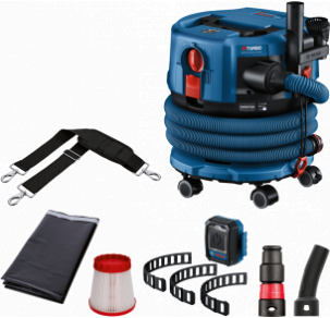 Акумулаторна прахосмукачка Bosch  за сухо и мокро почистване GAS 18V-12 MC, 06019K2000