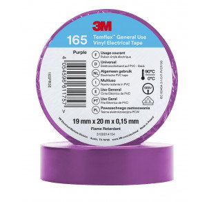 Изолирбанд Temflex 165 3M™ виолет 19 mm x 20 m