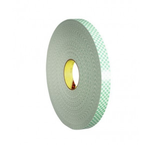 Двойнолепяща лента 3M 4032 19 mm x 66 m, бяла,  дебелина 0.8 mm