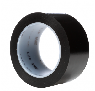 Маркираща лента за под 3М™ 471 черна  50 mm х 33 m
