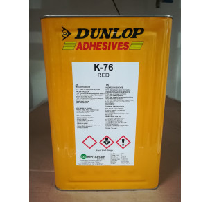 Лепило Dunlop К-76 за дунапрен, червено